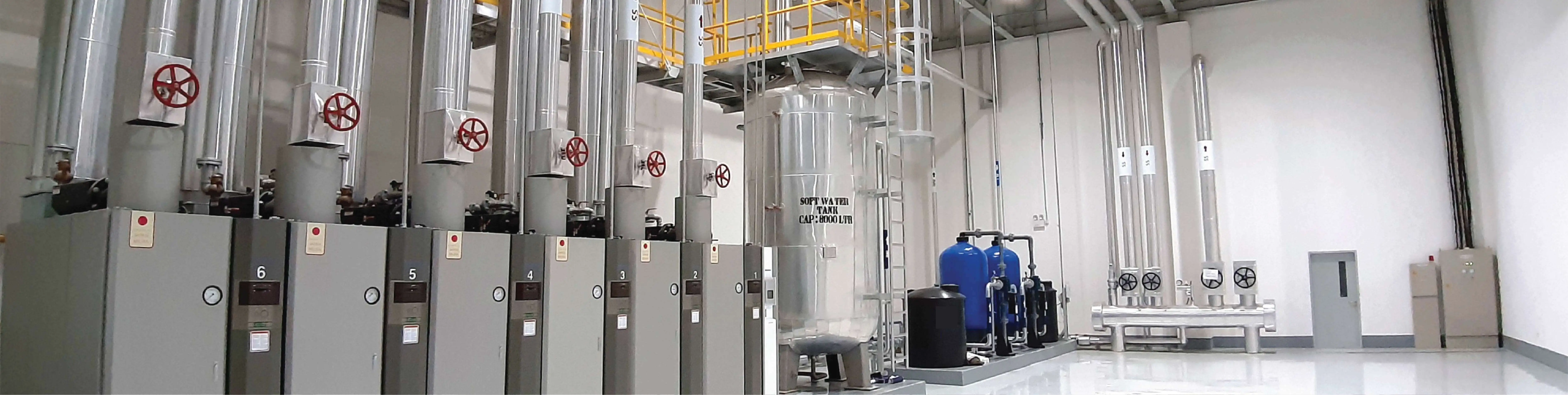 Miura Boiler Industrial Background